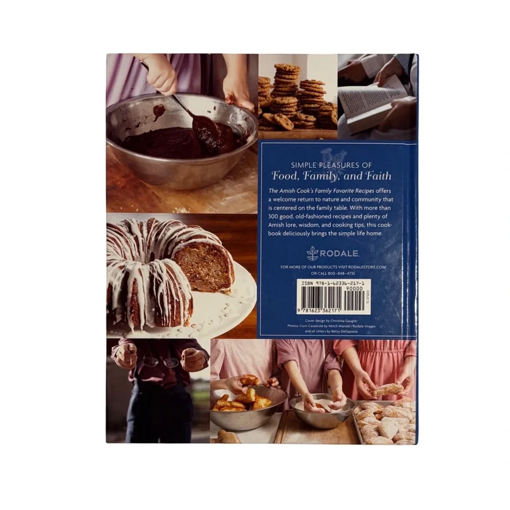 The Amish Cooks Family Favorite Recipes Hardcover Lovina Eicher Rodale Cookbook